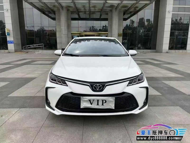 抵押车出售24年丰田卡罗拉轿车