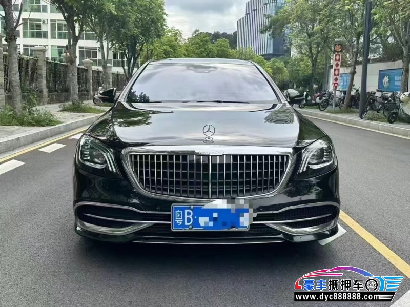 19年奔驰迈巴赫S级轿车抵押车出售