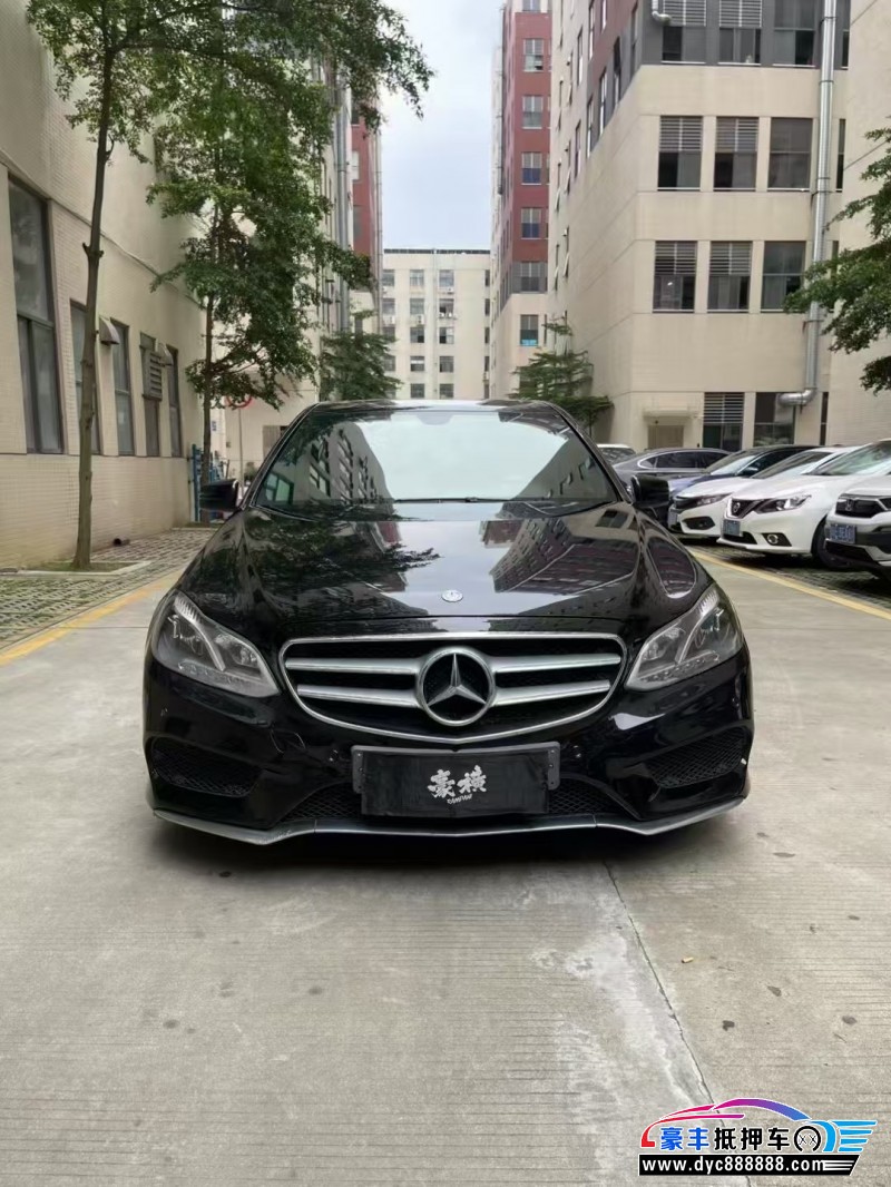 14年奔驰E轿车抵押车出售