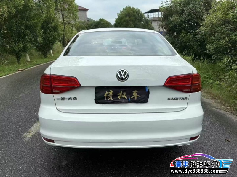 19年大众速腾轿车抵押车出售