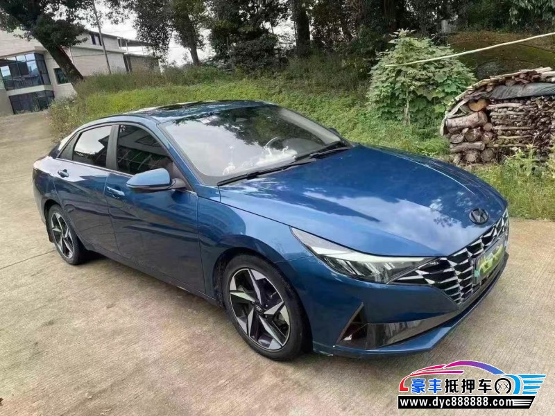 21年现代伊兰特轿车抵押车出售