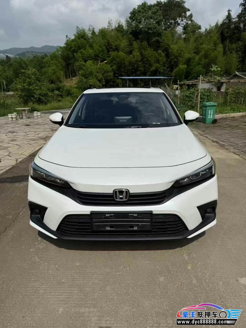 23年本田思域轿车抵押车出售