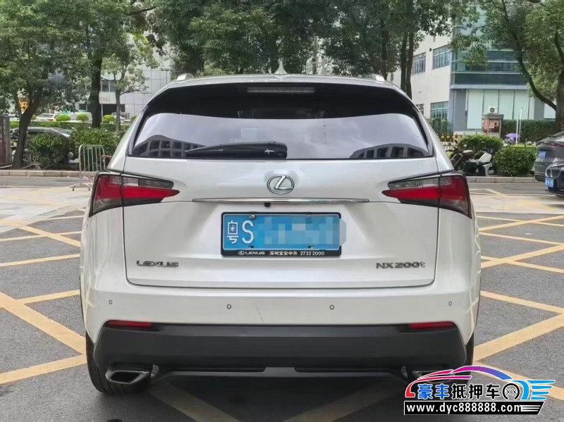 16年雷克萨斯NX轿车抵押车出售