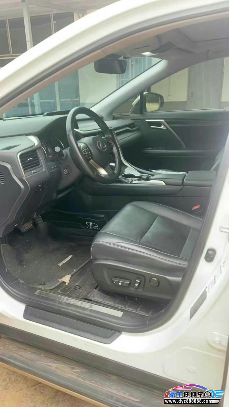 19年雷克萨斯RX轿车抵押车出售