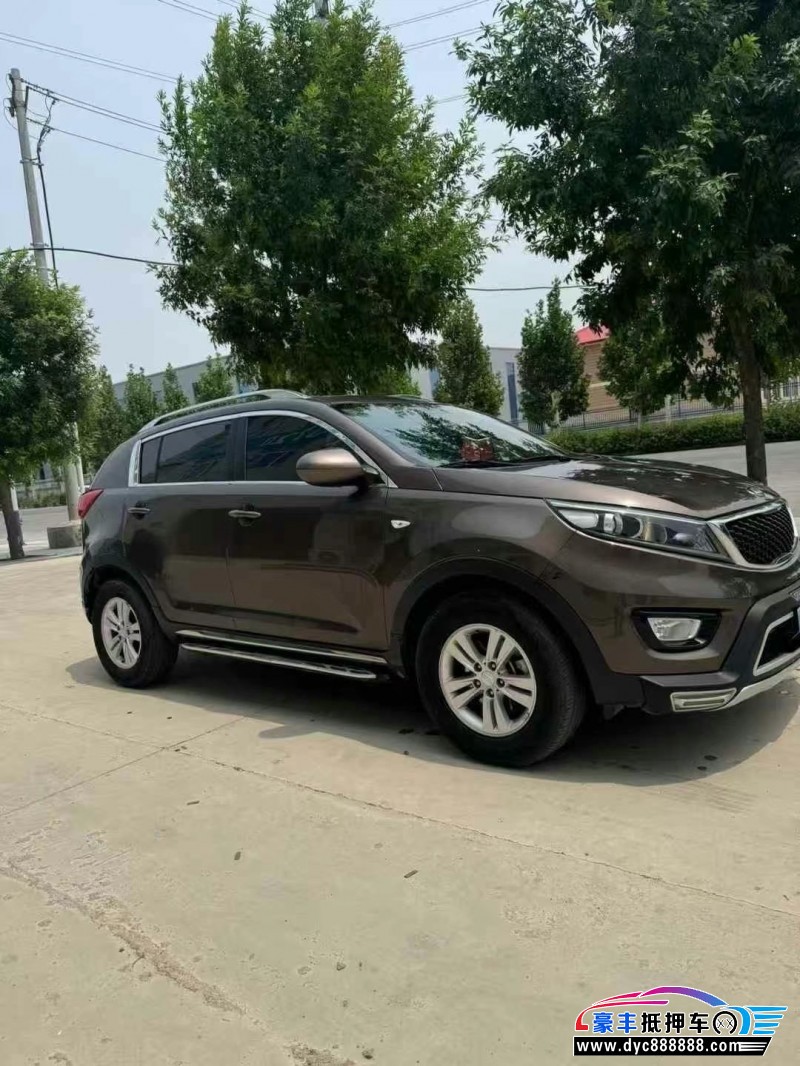 16年起亚智跑SUV抵押车出售