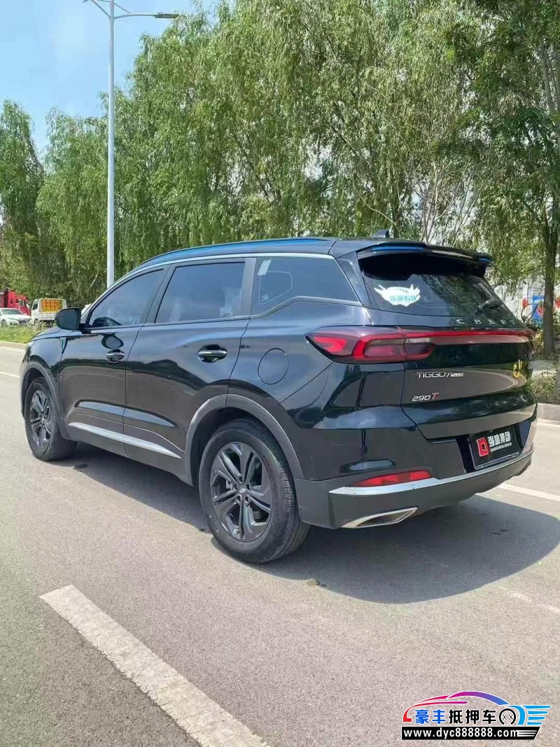 21年奇瑞瑞虎7轿车抵押车出售