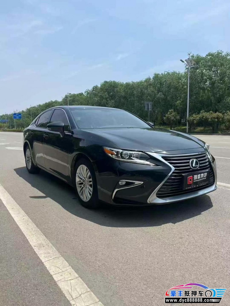 16年雷克萨斯ES轿车抵押车出售