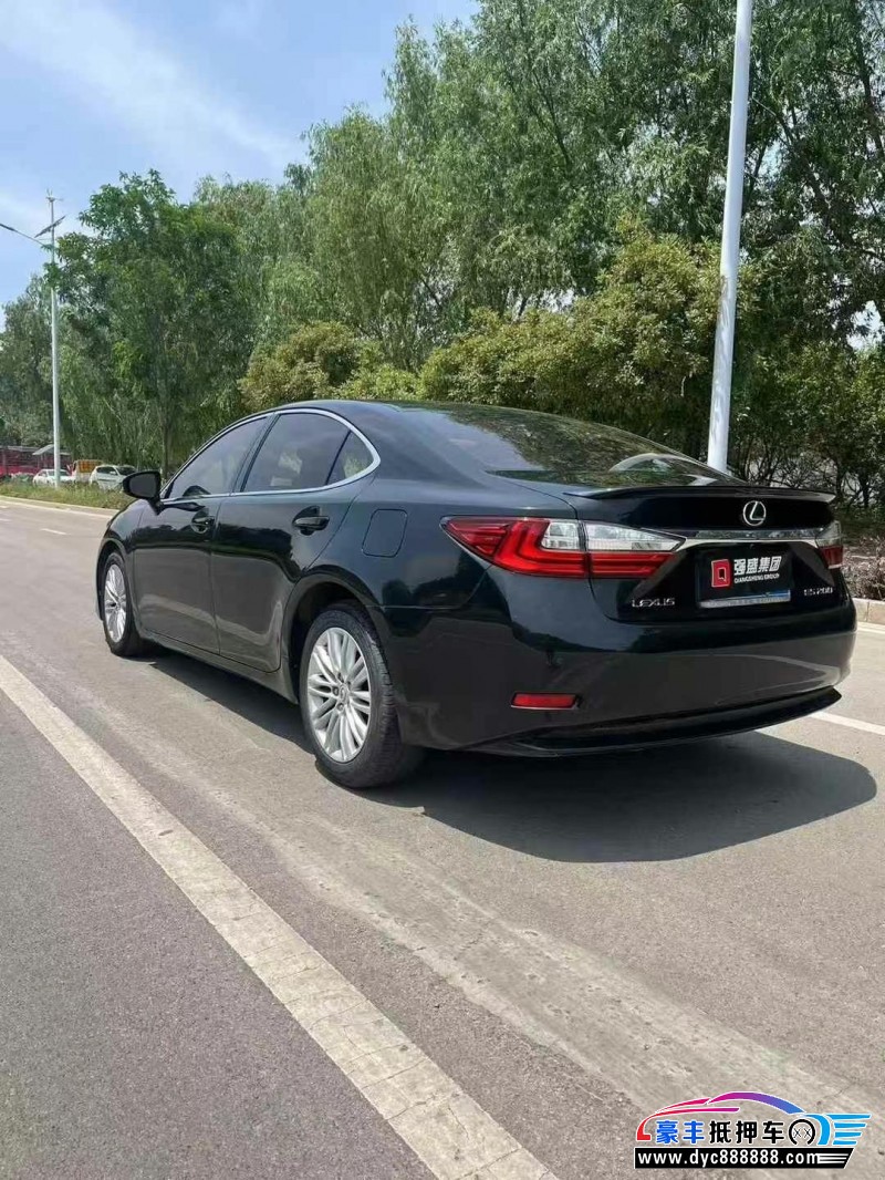 16年雷克萨斯ES轿车抵押车出售