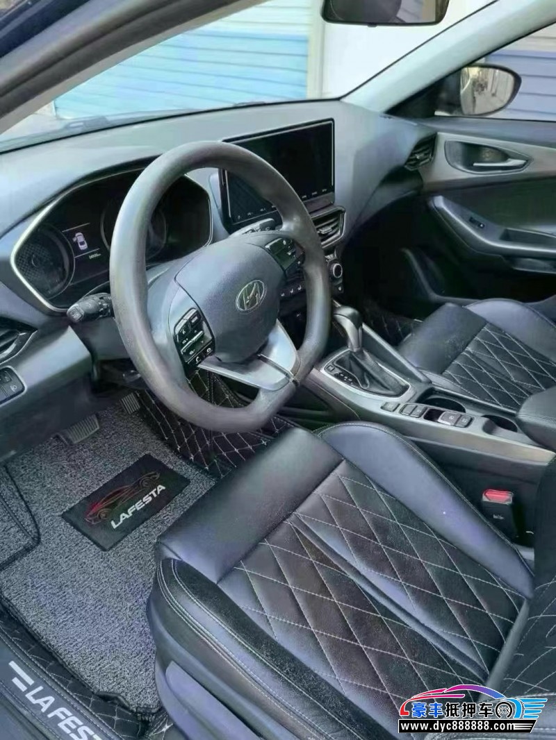 19年现代菲斯塔轿车抵押车出售