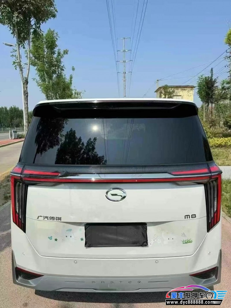 22年传祺M8轿车抵押车出售