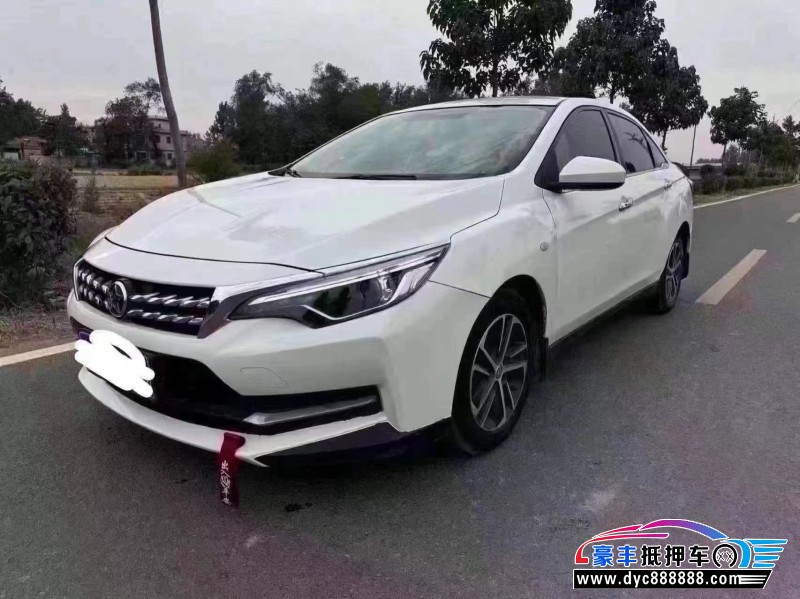 18年启辰D60轿车抵押车出售