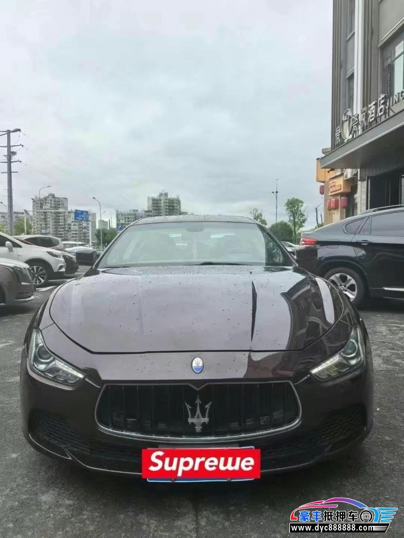 15年玛莎拉蒂Ghibli轿车抵押车出售