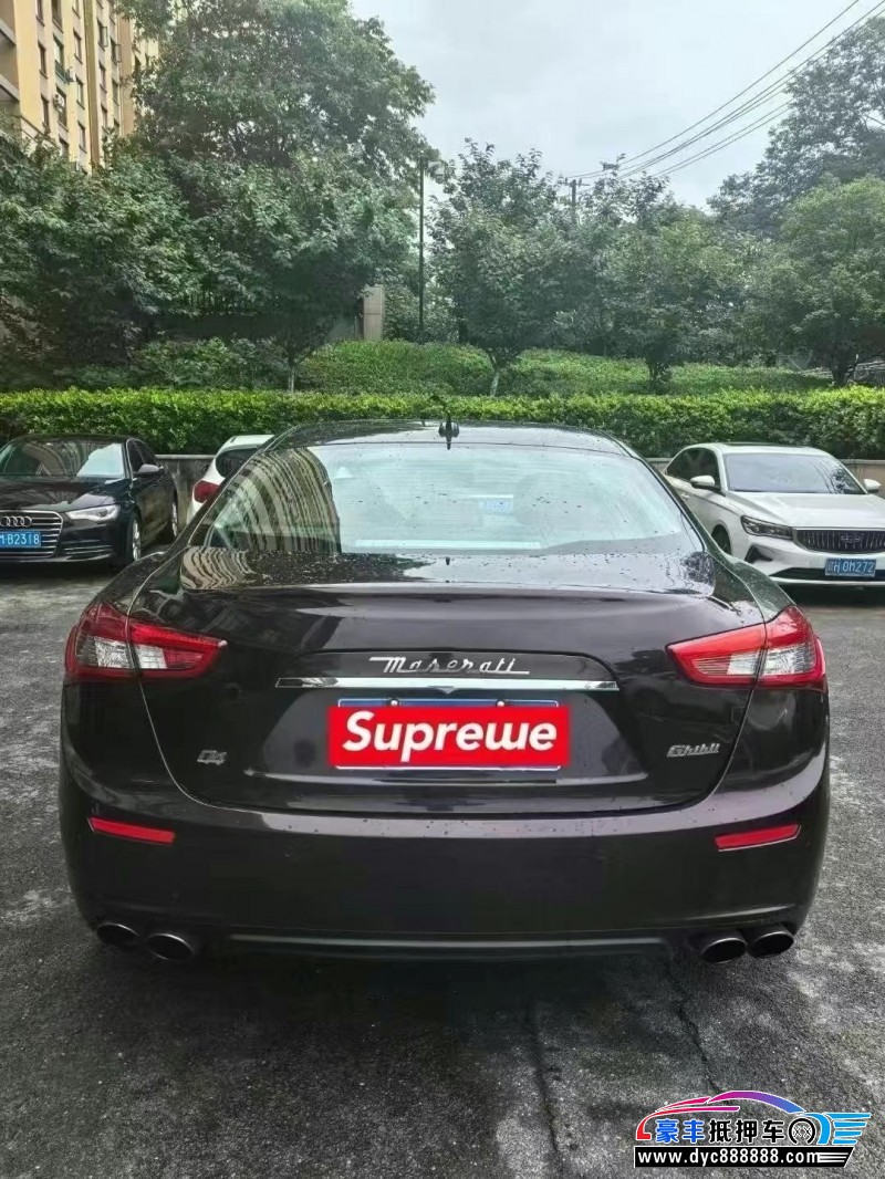 15年玛莎拉蒂Ghibli轿车抵押车出售