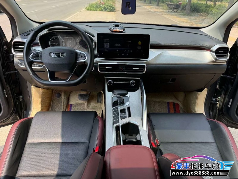 23年吉利缤越轿车抵押车出售