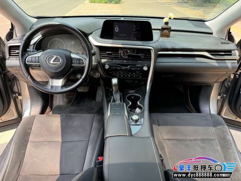 19年雷克萨斯RX轿车抵押车出售