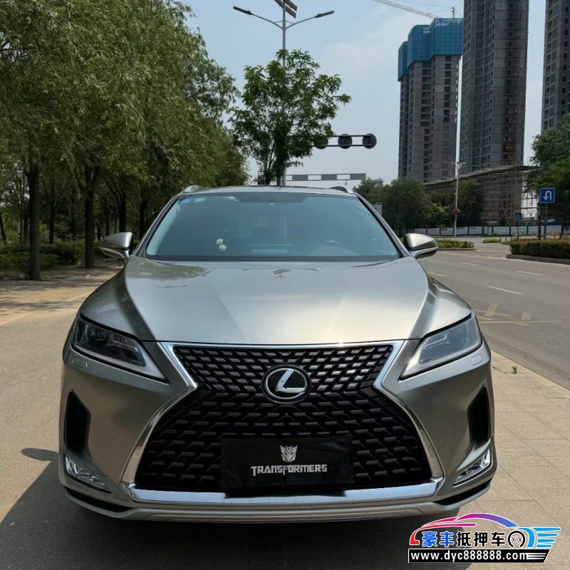 19年雷克萨斯RX轿车抵押车出售