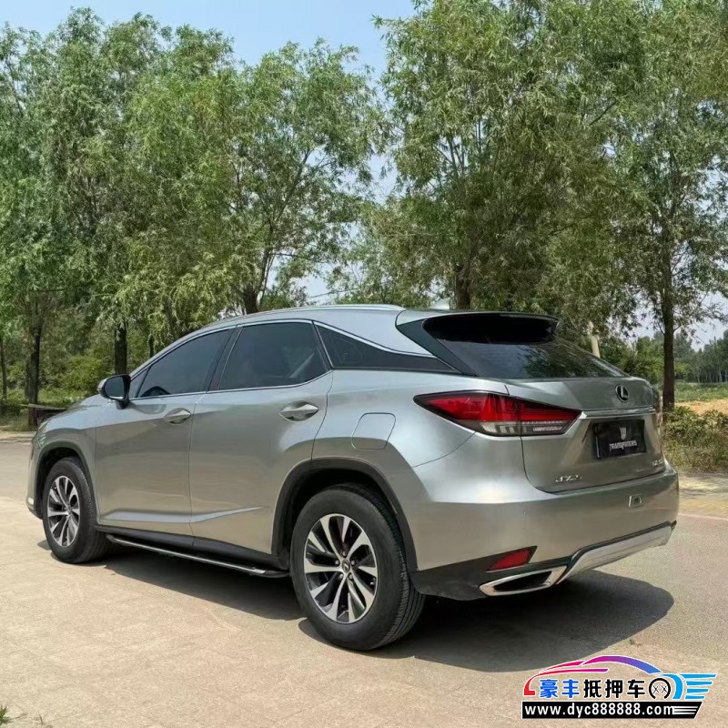 19年雷克萨斯RX轿车抵押车出售