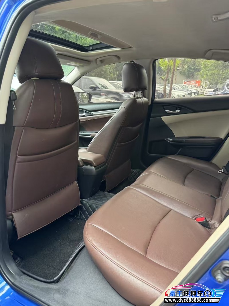 17年本田思域轿车抵押车出售