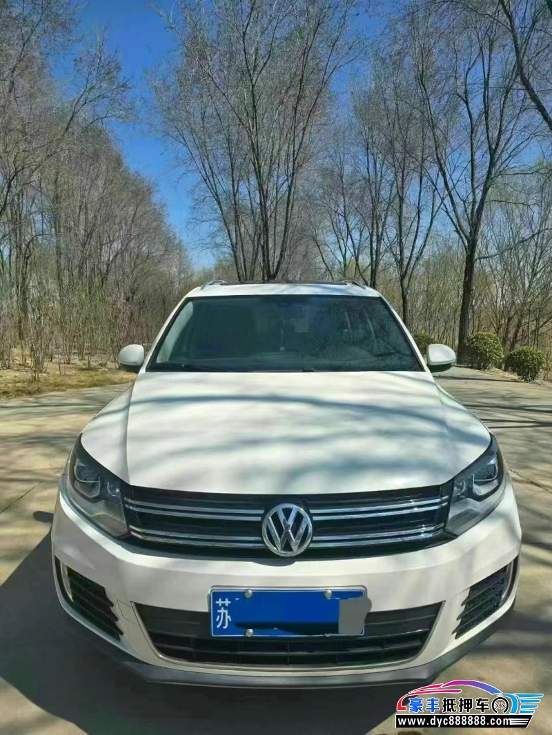 16年大众途观轿车抵押车出售