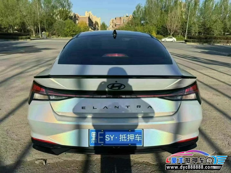 23年现代伊兰特轿车抵押车出售