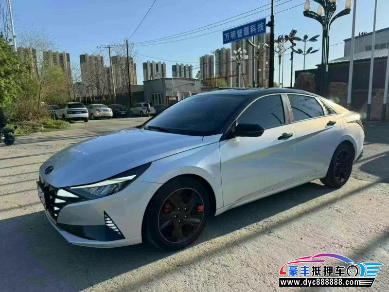 23年现代伊兰特轿车抵押车出售