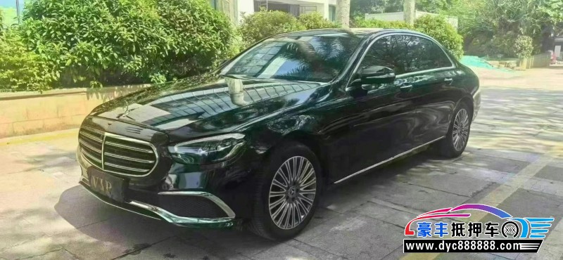 23年奔驰E轿车抵押车出售