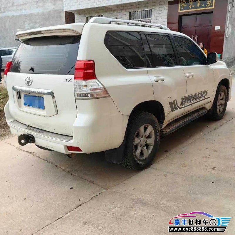 11年丰田普拉多（霸道）轿车抵押车出售