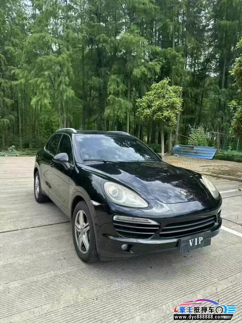 12年保时捷卡宴轿车抵押车出售