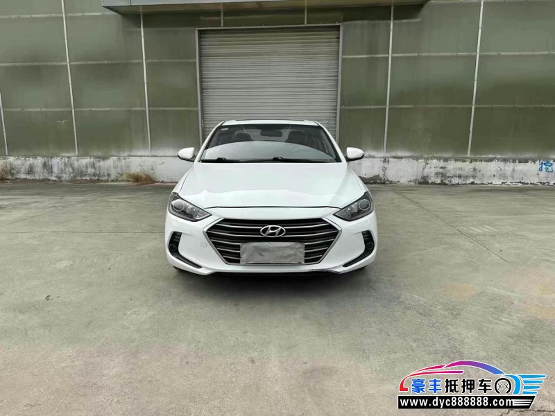 19年现代领动轿车抵押车出售