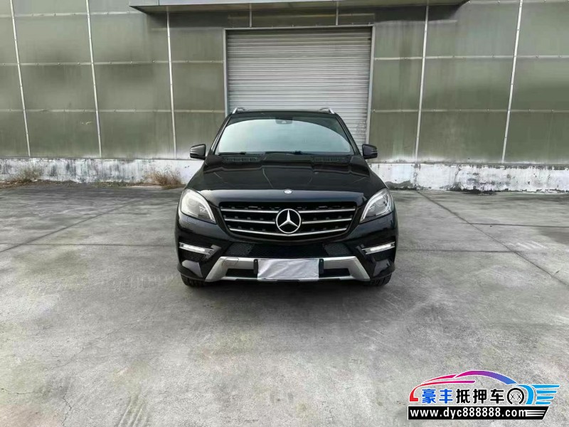 14年奔驰ML轿车抵押车出售