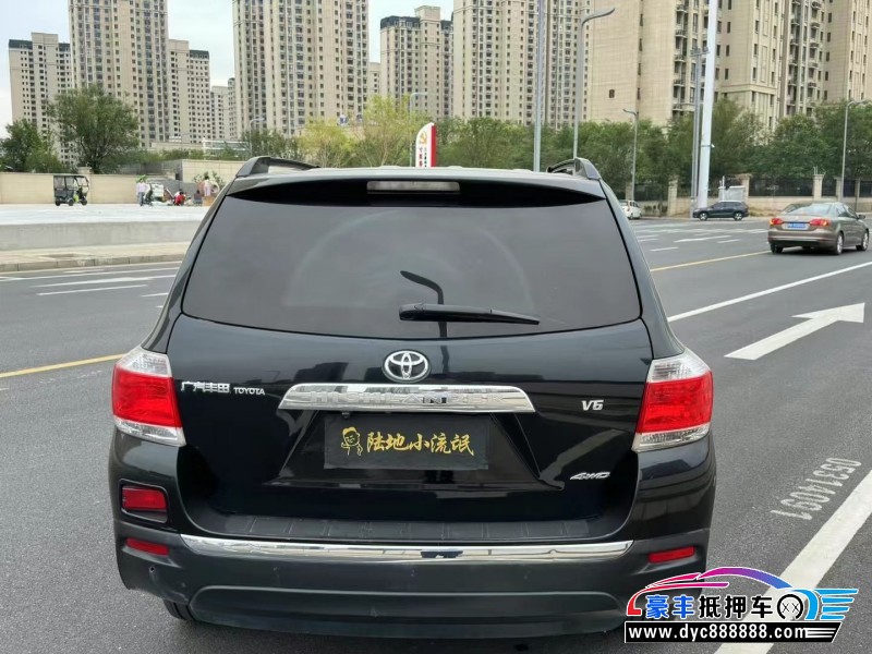 15年丰田汉兰达轿车抵押车出售