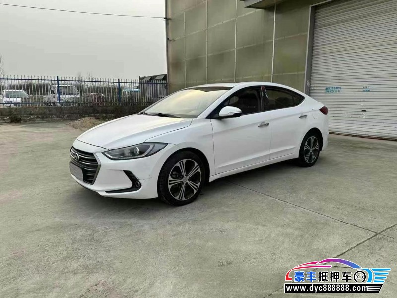 18年现代领动轿车抵押车出售