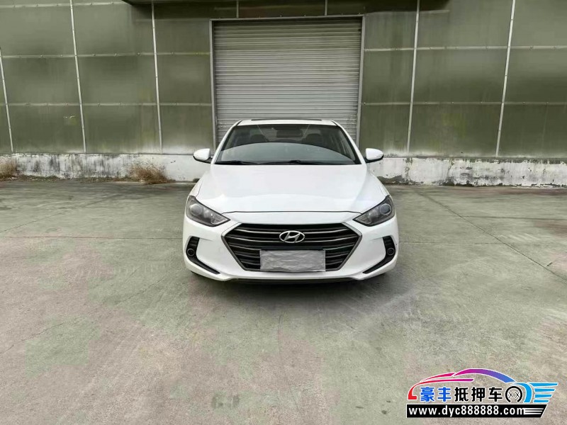 18年现代领动轿车抵押车出售