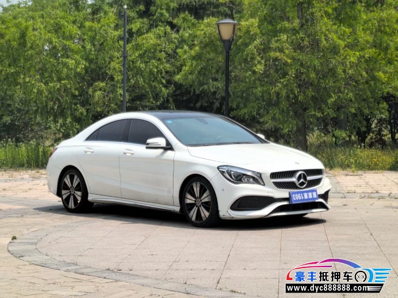 17年奔驰CLA轿车抵押车出售