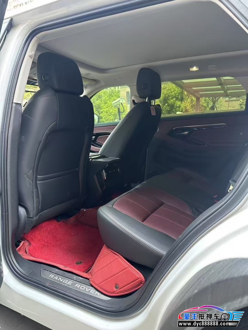 23年路虎揽胜极光轿车抵押车出售