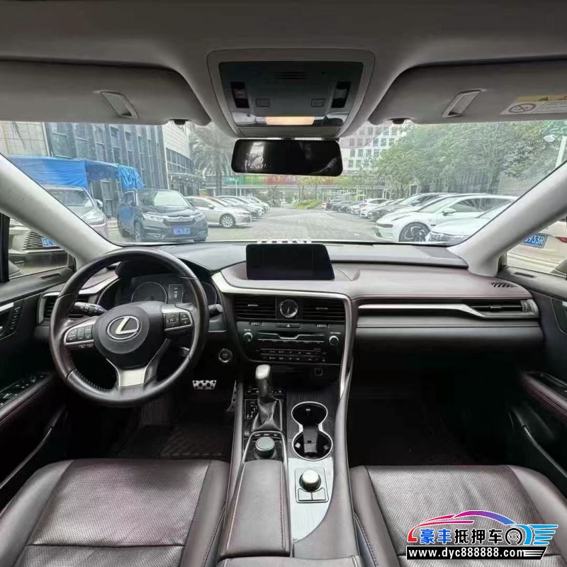 19年雷克萨斯RX轿车抵押车出售