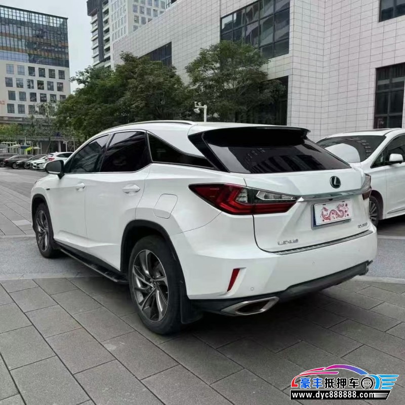 19年雷克萨斯RX轿车抵押车出售