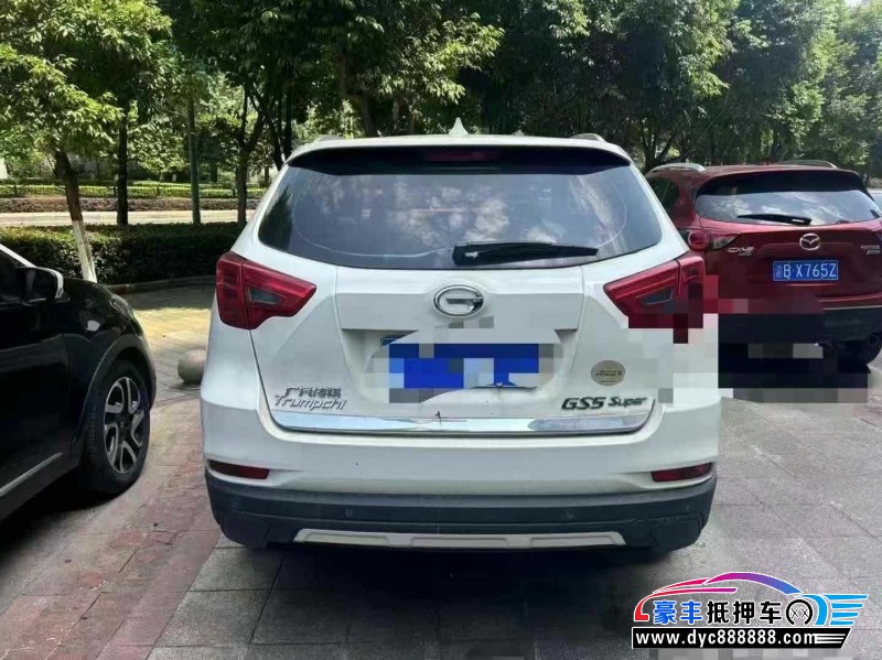 17年传祺GS5轿车抵押车出售