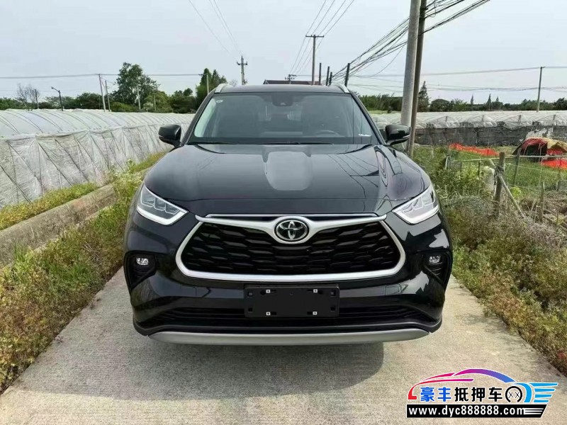 25年丰田汉兰达轿车抵押车出售