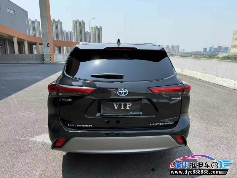 22年丰田汉兰达轿车抵押车出售