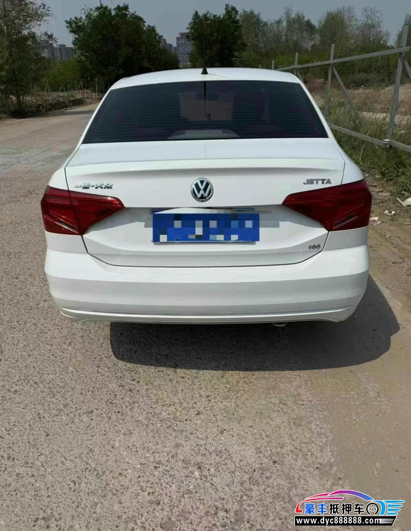 18年大众捷达轿车抵押车出售