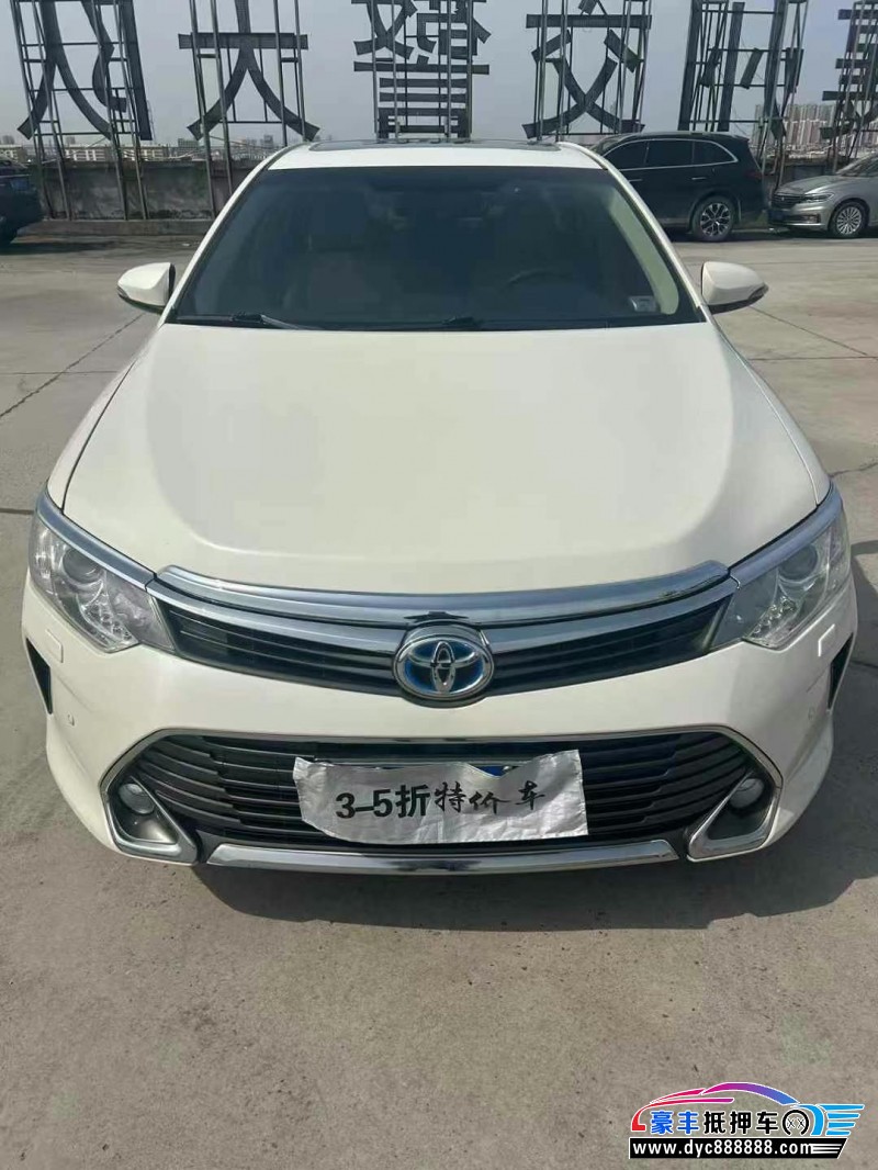 16年丰田凯美瑞轿车抵押车出售