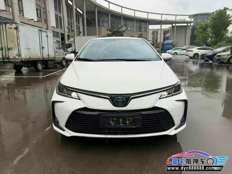 20年丰田卡罗拉轿车抵押车出售