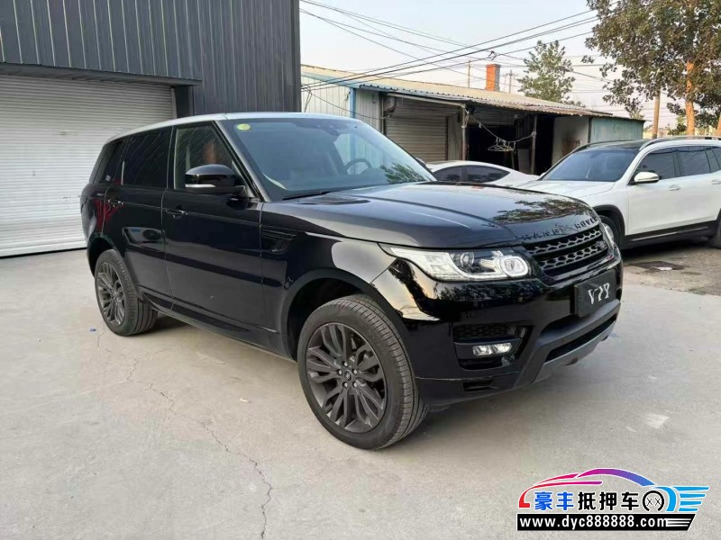 18年路虎揽胜运动SUV抵押车出售