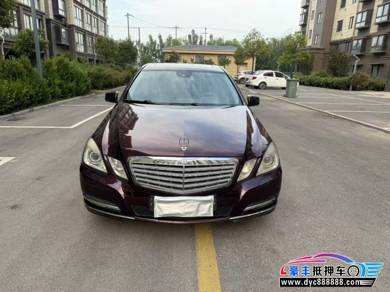 11年奔驰E轿车抵押车出售