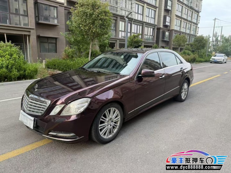 11年奔驰E轿车抵押车出售