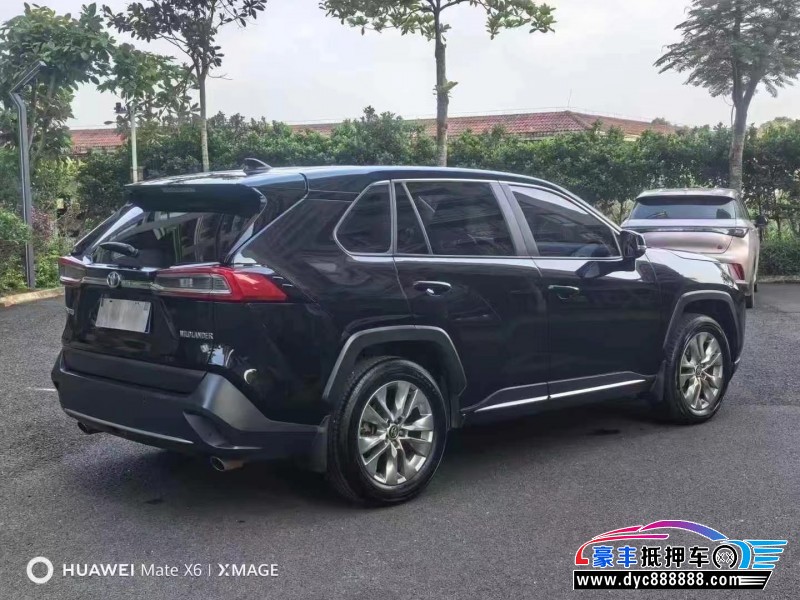 21年丰田威兰达SUV抵押车出售