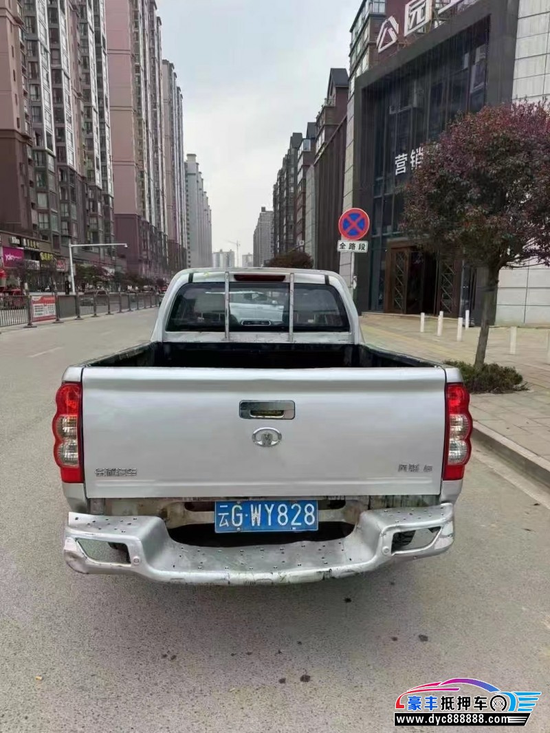 21年长城风骏5轿车抵押车出售