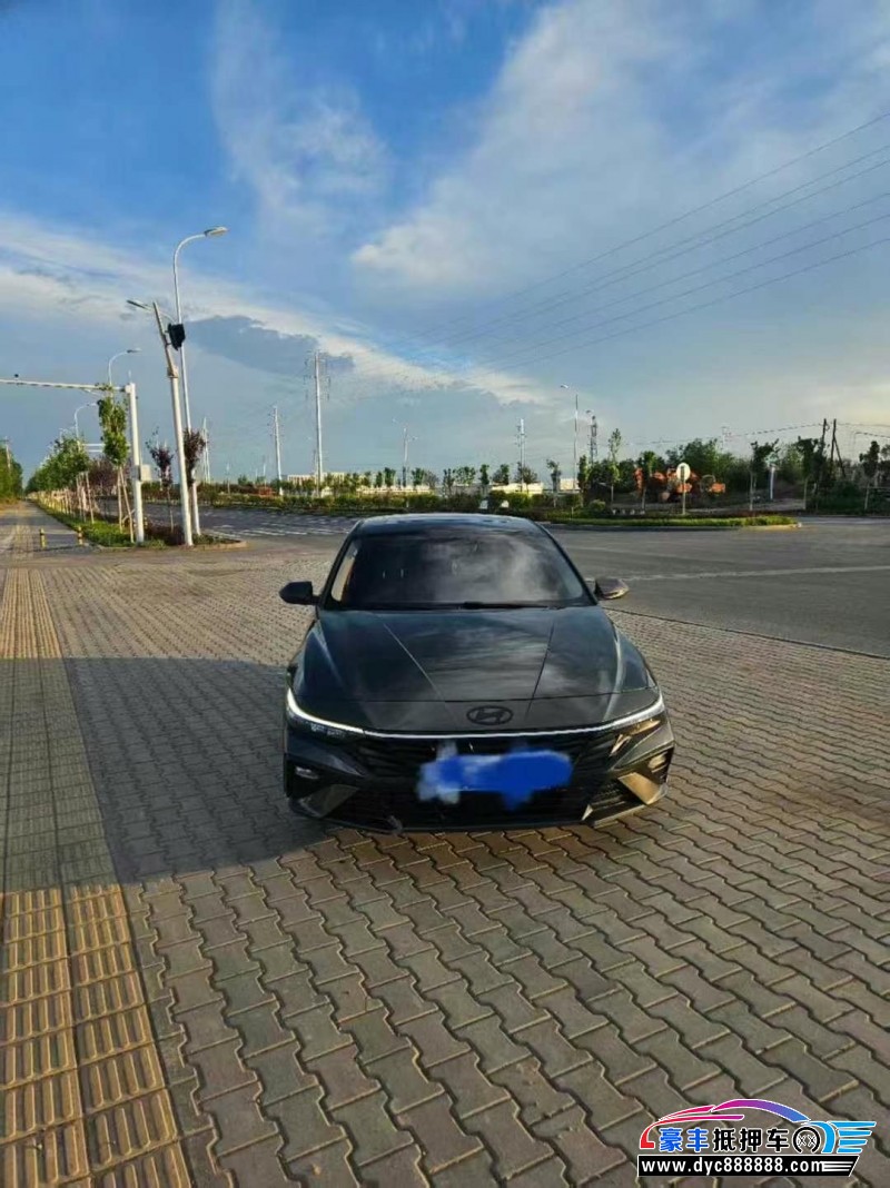 24年现代伊兰特轿车抵押车出售