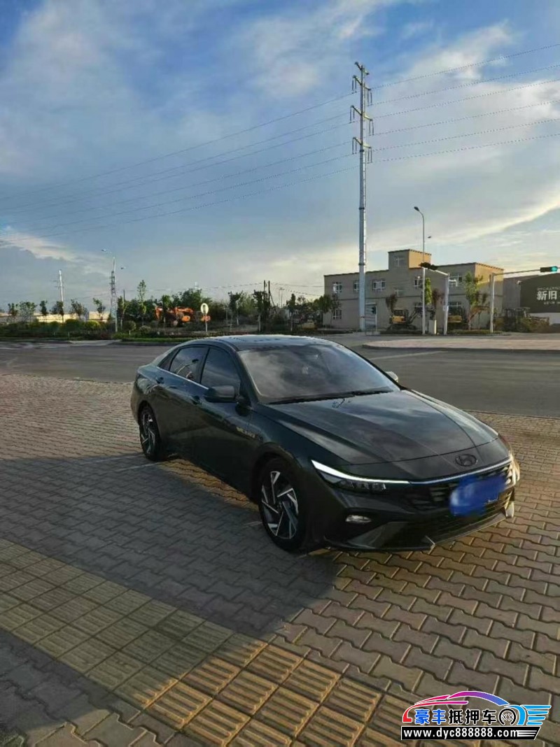 24年现代伊兰特轿车抵押车出售